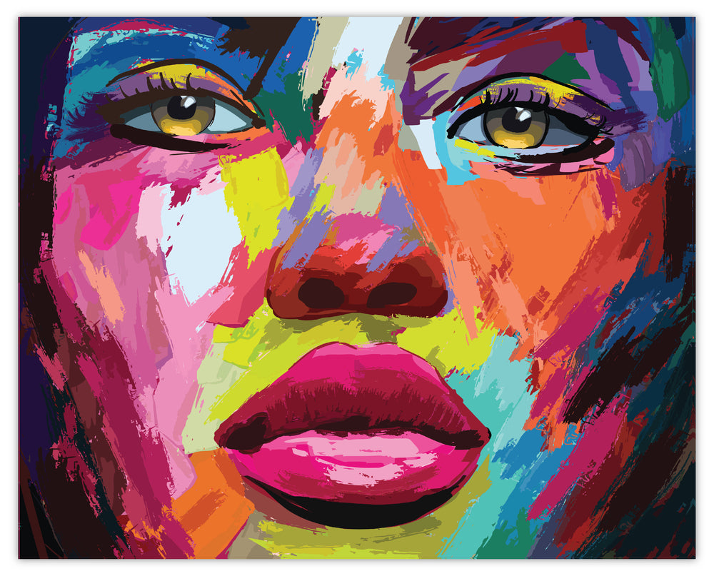 Diamond Art Ansigt 40 x 50 cm