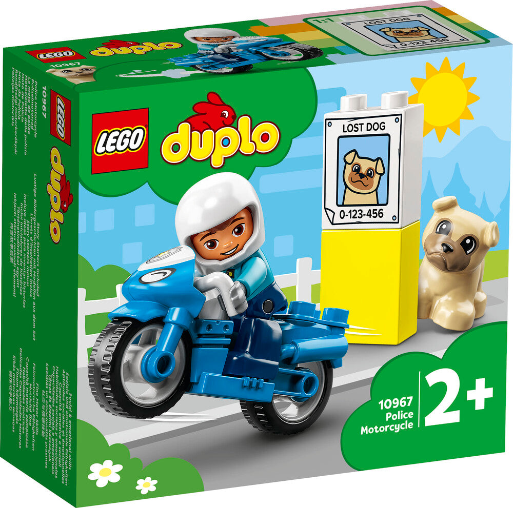 10967 LEGO DUPLO Town Politimotorcykel