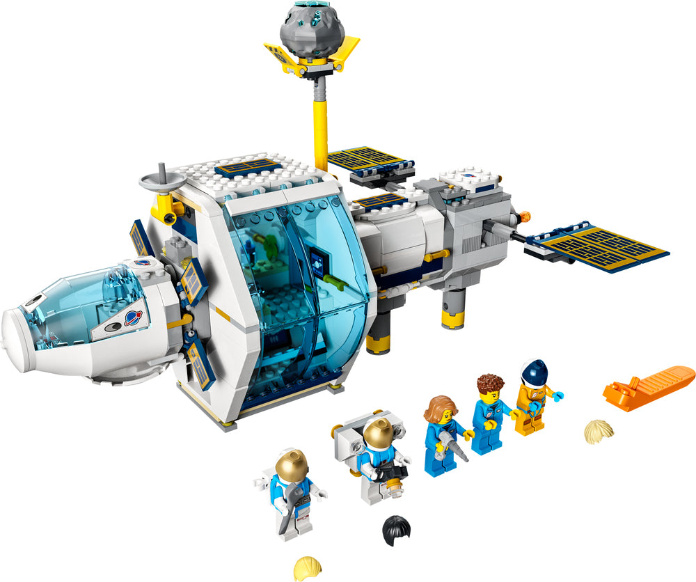 60349 LEGO City Space Port Måne-Rumstation