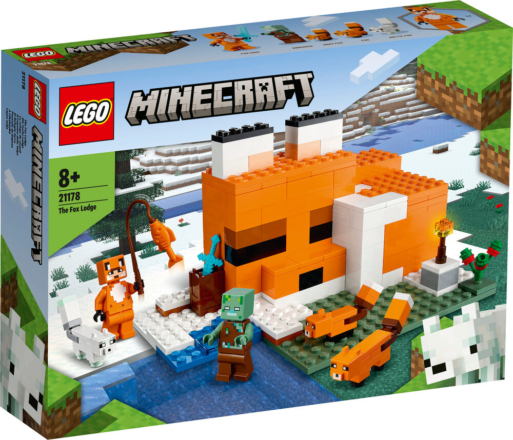 D2 21178 LEGO Minecraft Rævehytten