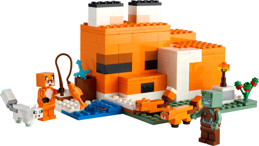 D2 21178 LEGO Minecraft Rævehytten