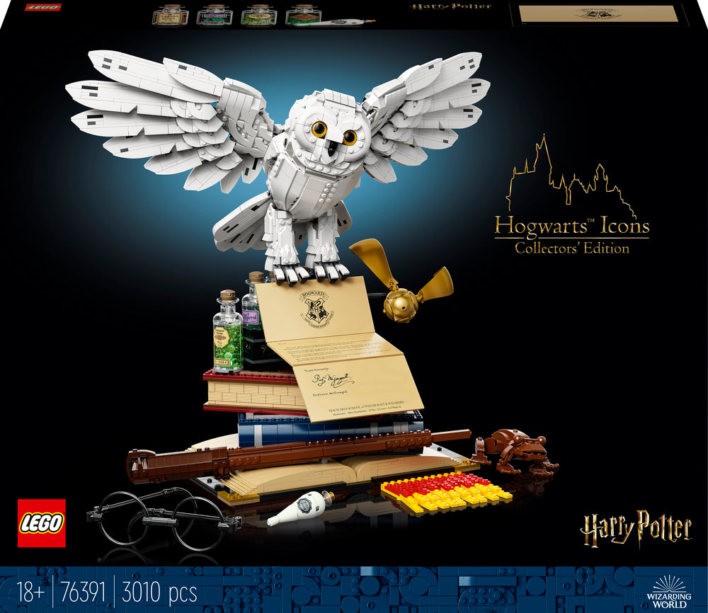 D2 76391 LEGO Harry Potter  Hogwarts-Ikoner – Samlerudgave
