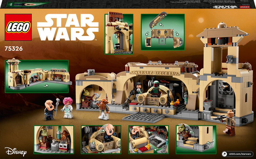75326 LEGO Star Wars Boba Fetts tronsal