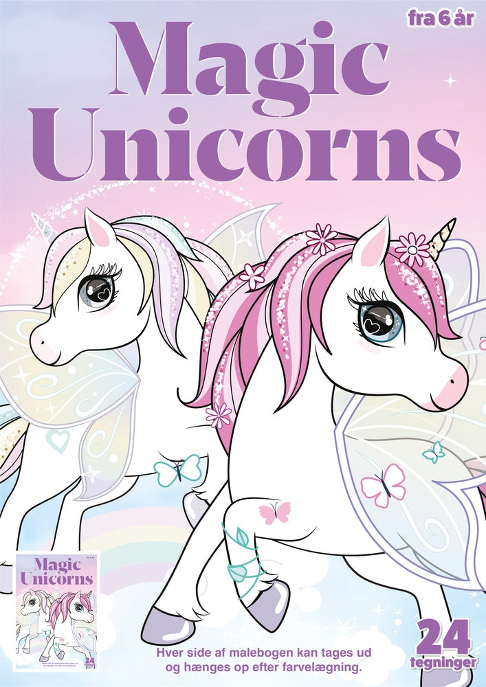 Malebog magic unicorns A4