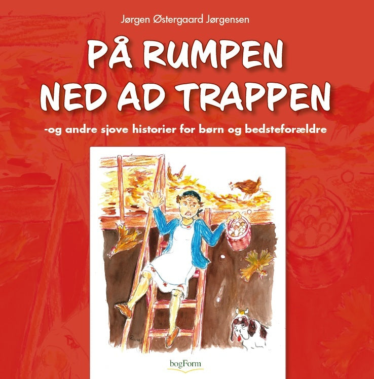 På rumpen ned ad trappen