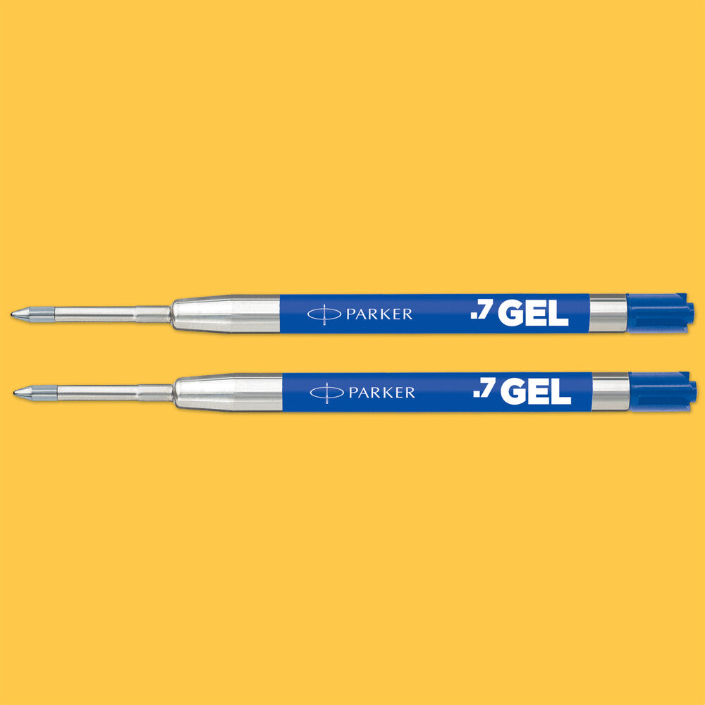 Refill blå Parker Gel Economy Quink 0,7Mm