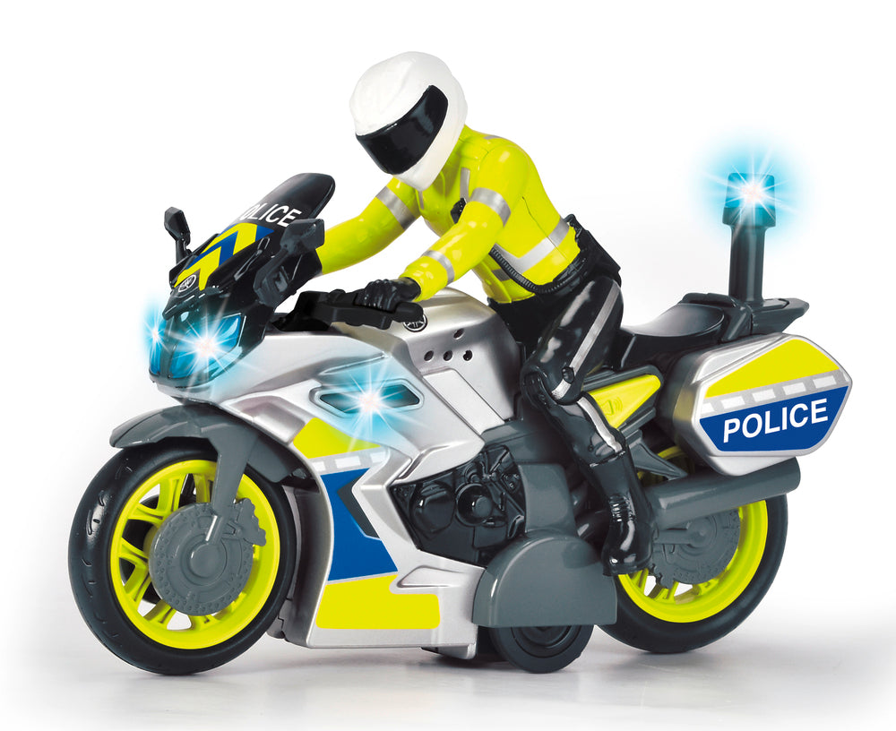 Politimotorcykel 17 cm