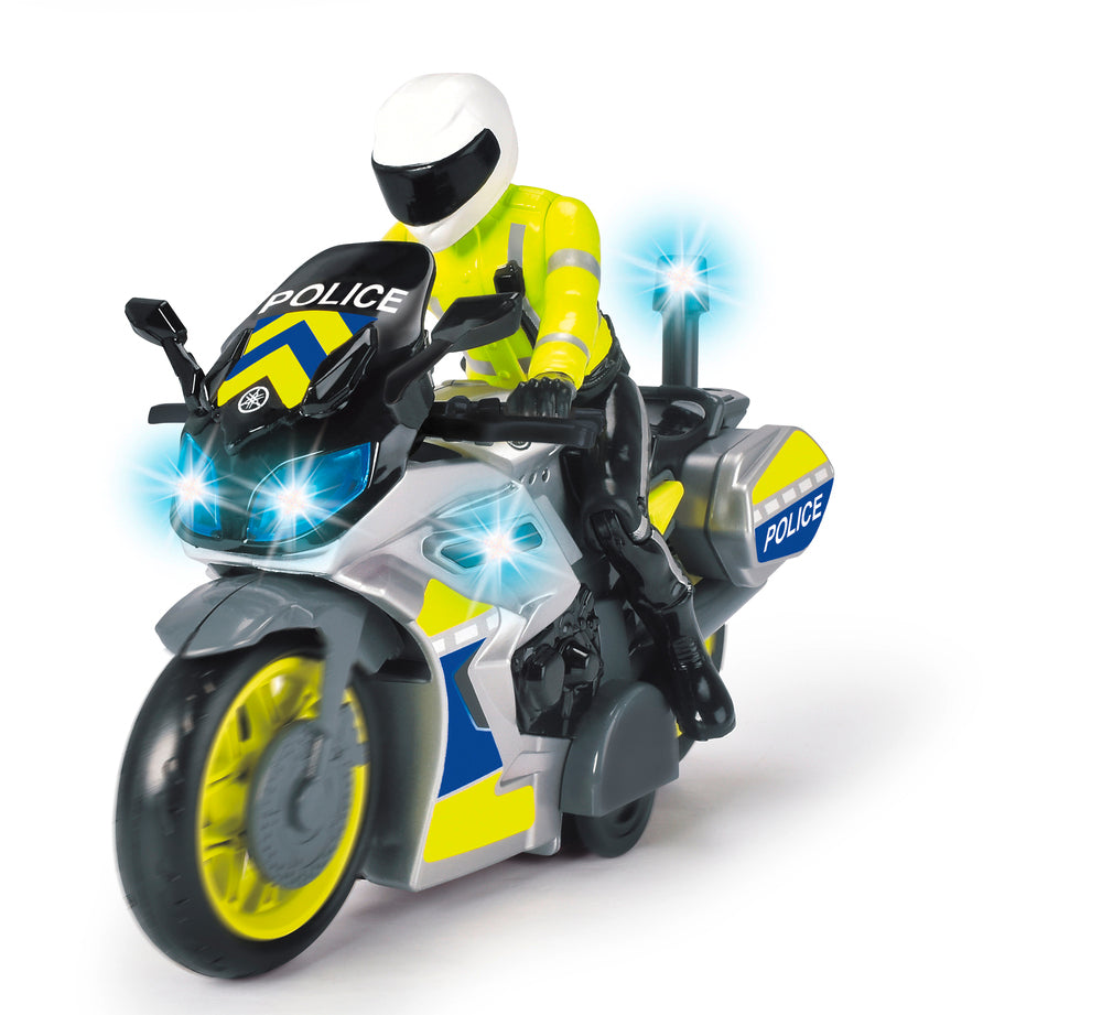 Politimotorcykel 17 cm