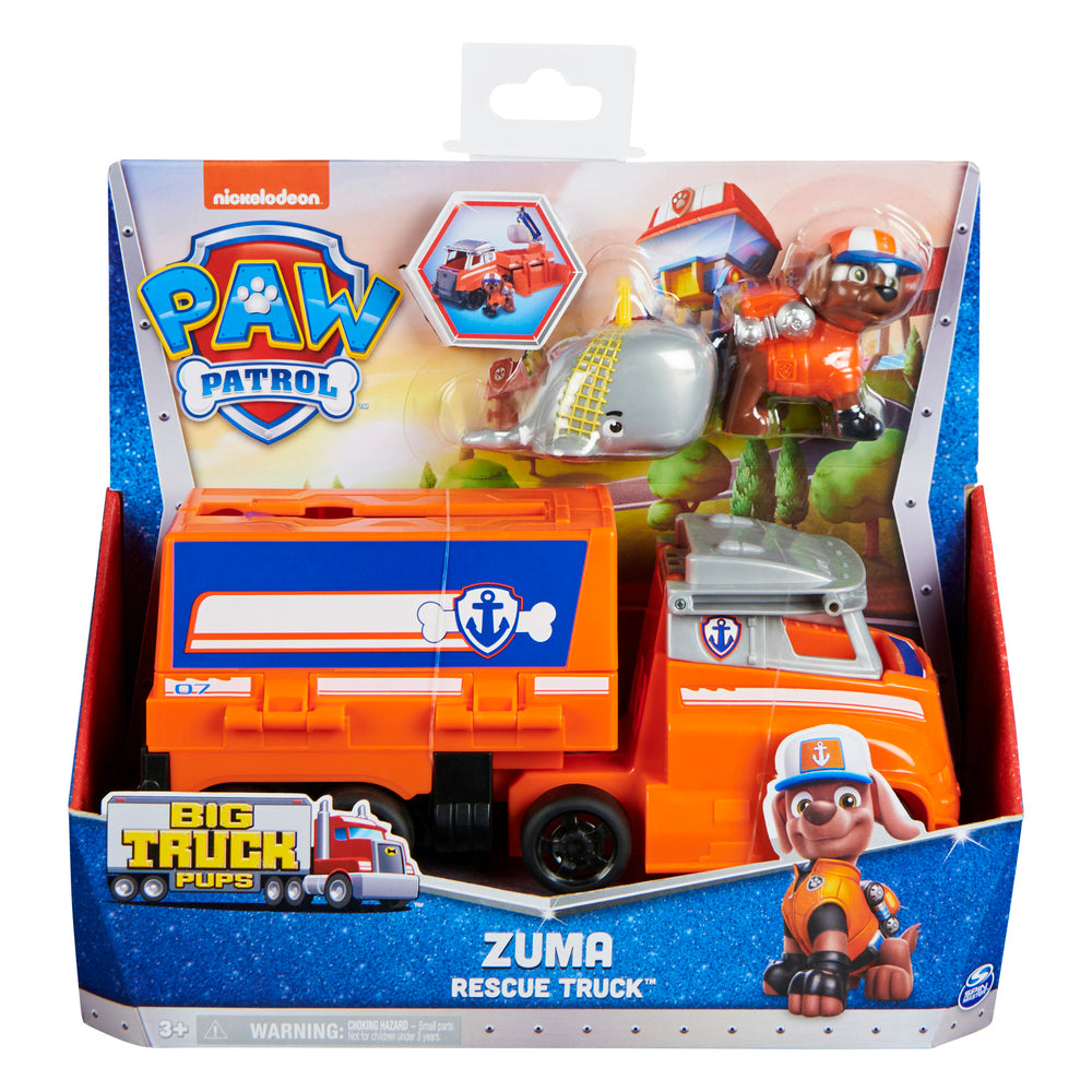 Paw Patrol Big Trucks Themed Vehicle - Zuma