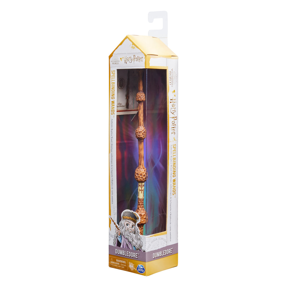 Wizarding World Spellbinding Wand - Dumbledore