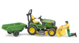 Havetraktor Bruder John Deere med trailer