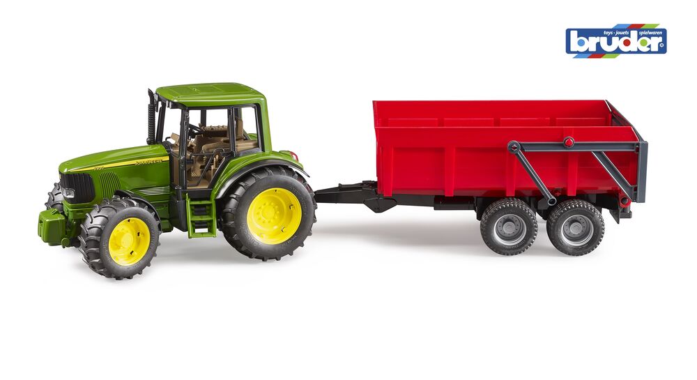 Bruder John Deere 6920 traktor med tipvogn