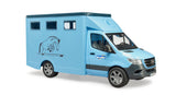 Bruder MB Sprinter hestetransporter