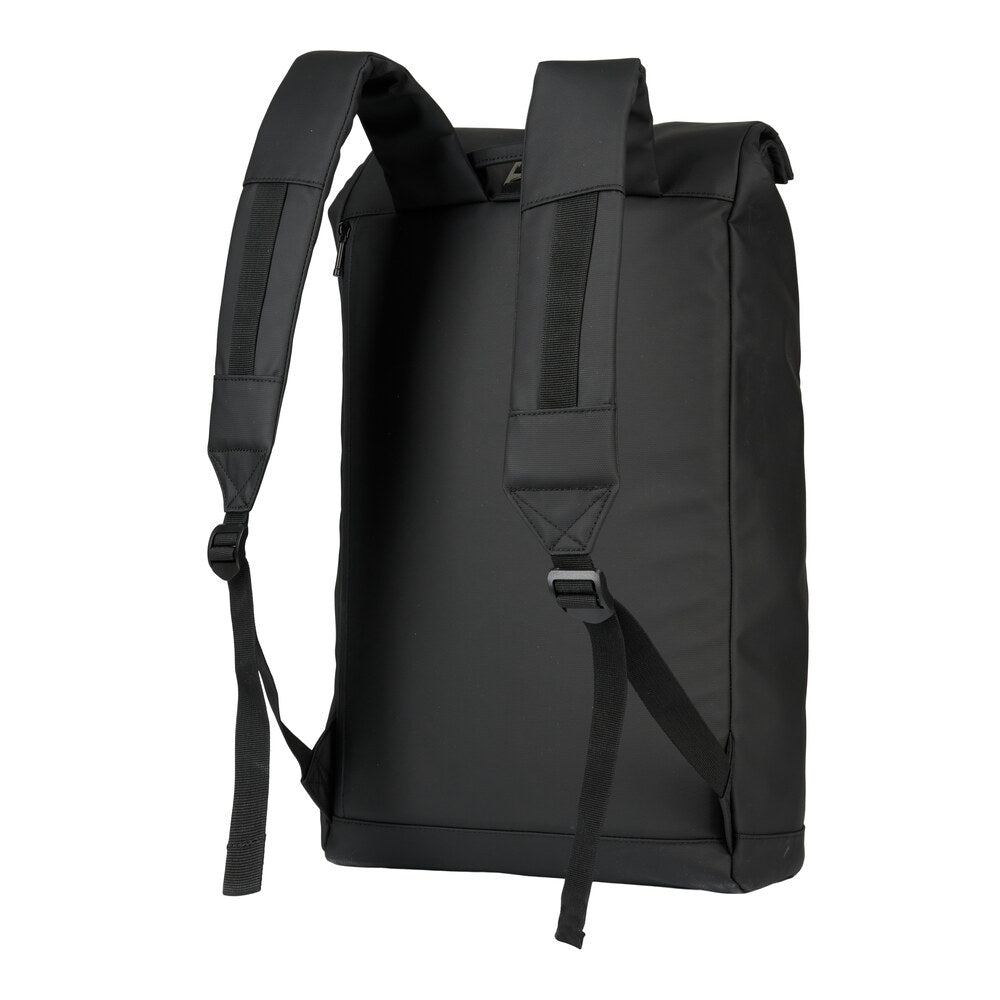 Rygsæk Real Republic sort rolltop spænde pcrum vandafvisende
