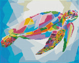 Diamond Art Havskildpadde 40 x 50 cm