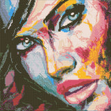 Diamond Art MIX Ansigt  40 x 40 cm