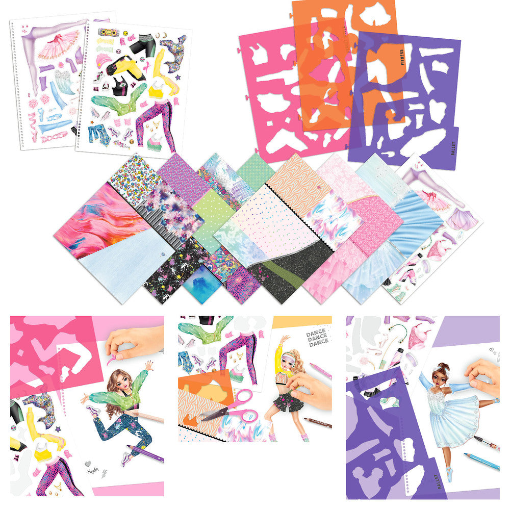 Topmodel dance malebog