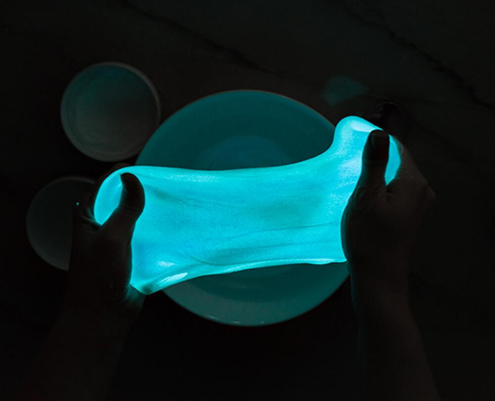Elmer's Glow-in-the-dark Lim blå 147 ml