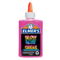 Elmer's Glow-in-the-dark lim lyserød 147 ml