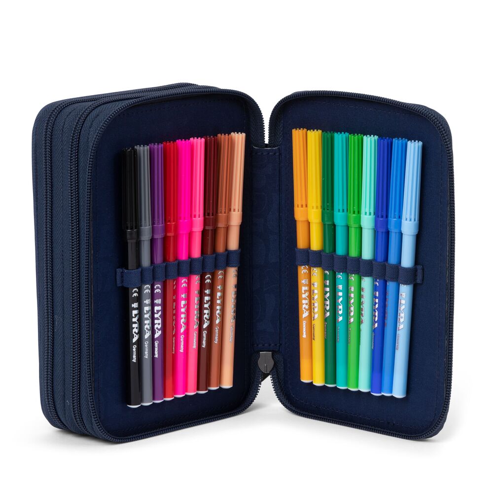 Penalhus ergobag Maxi 3-DELT Pearl DiveBear
