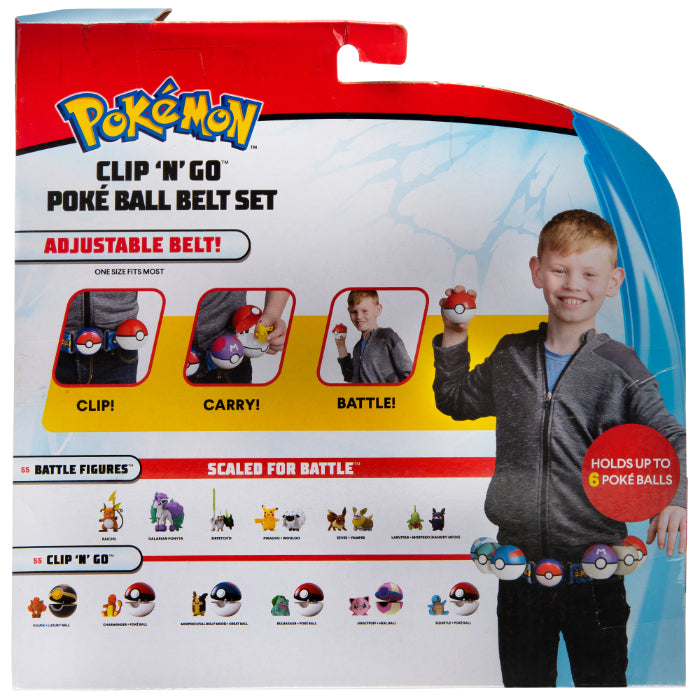 Pokémon clip n go belt set Squirtle