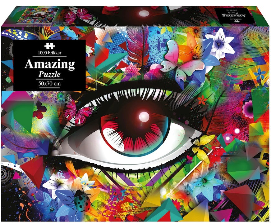 Puslespil Amazing 1000 brikker Black Eye