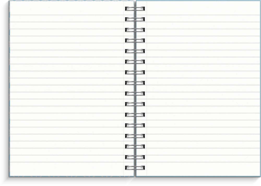 Notesbog A5 Circles linjeret 150 sider
