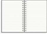 Notesbog A5 Notes linjeret 150 sider