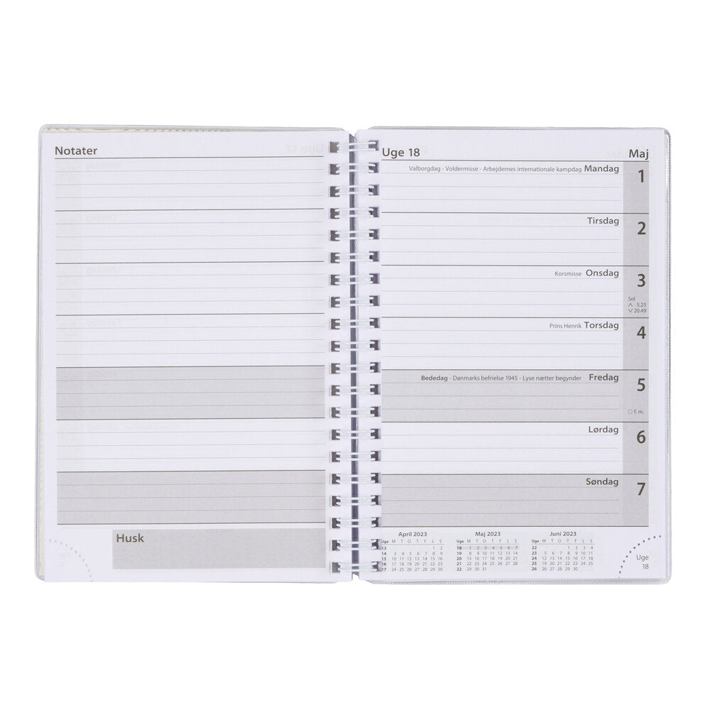 Spiralkalender 2023 uge stor