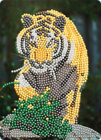 Diamond Art tiger 13 x 18 cm