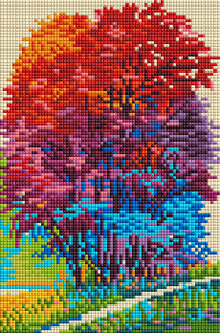 Diamond Art træer 20 x 30 cm