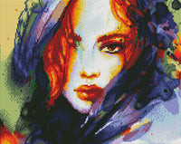 Diamond Art kvinde 40 x 50 cm
