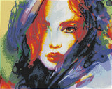 Diamond Art kvinde 40 x 50 cm