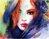 Diamond Art kvinde 40 x 50 cm