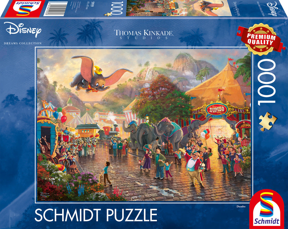 Puslespil Disney Dumbo 1000 brikker