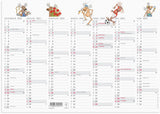 Kontorkalender humør - elg 2023