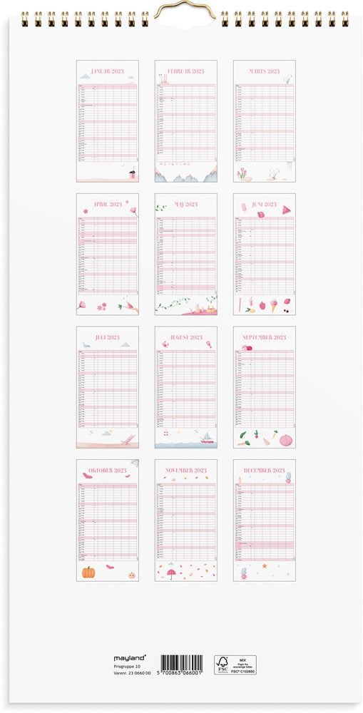 Familiekalender Annies 2023