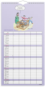 Familiekalender morsom 2023