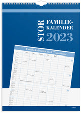 Familiekalender stor 7 kol. 2023