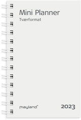 Mini planner tværf. refill 2023