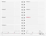 Mini planner tværf. refill 2023