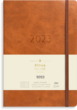 Ugekalender forma deluxe brun
