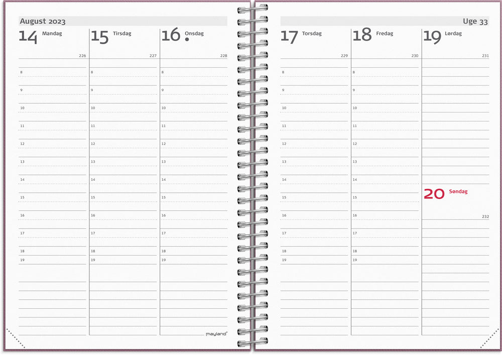 Ugekalender blomme 2023 Mayland