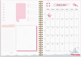 Life planner pink uge m. omslag