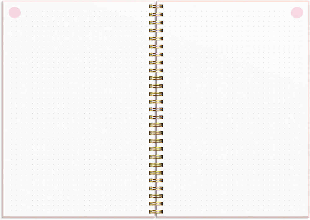 Life planner pink uge m. omslag