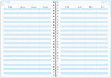 Life planner week blue 2023