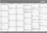 Kontorkalender m/whiteboard 2023