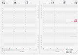 Ugekalender mappe i skind 2023