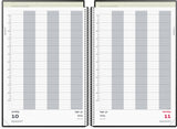 Aftalekalender 2024 dag sort