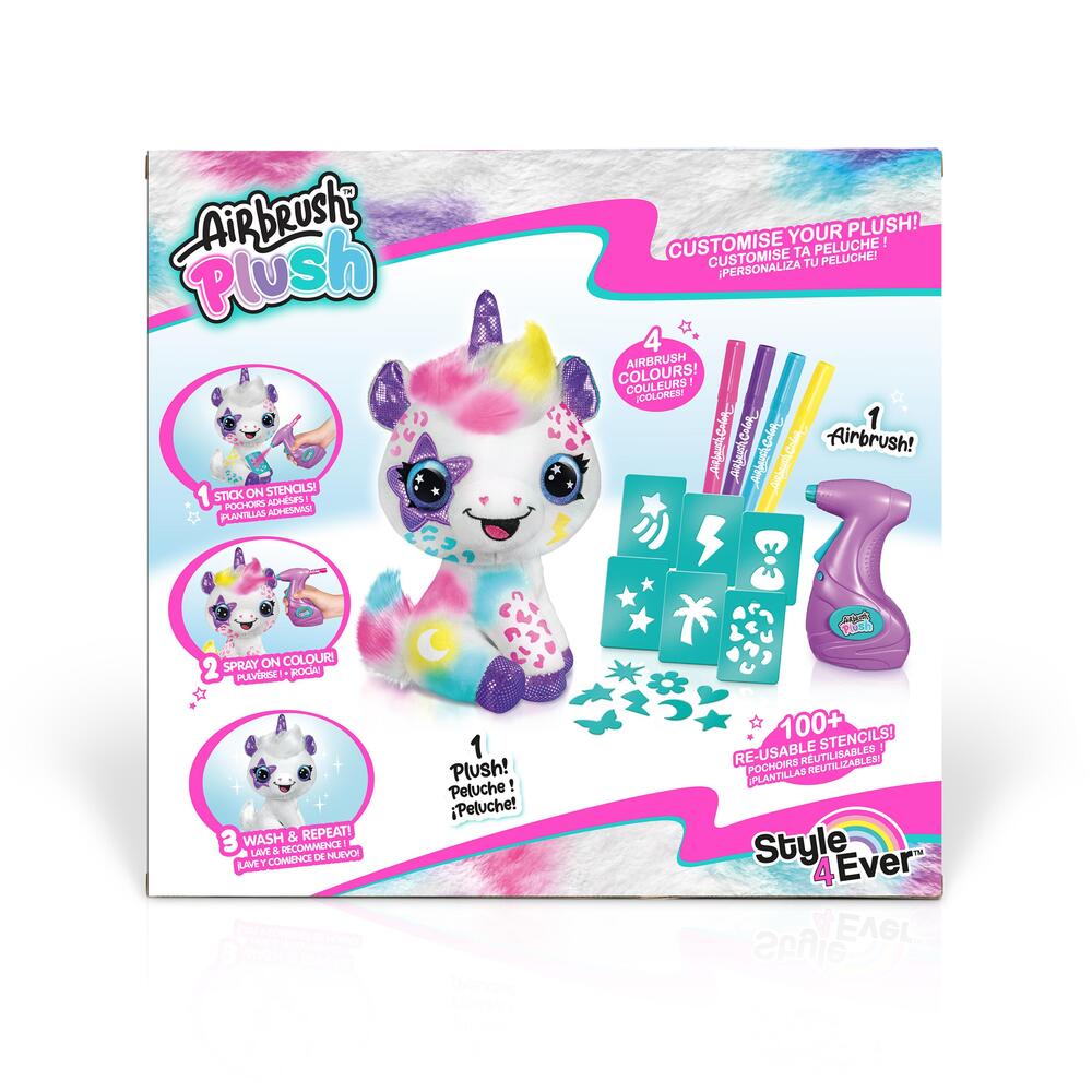 Airbrush Plush Enhjørning
